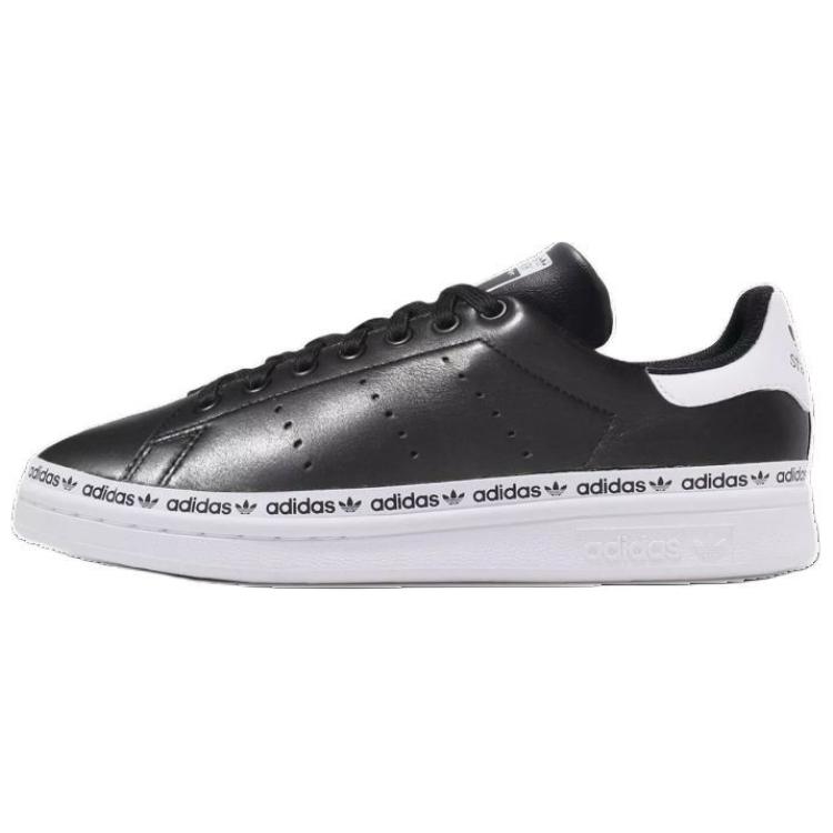 Adidas Stan Smith Logo Taping Black White Women's