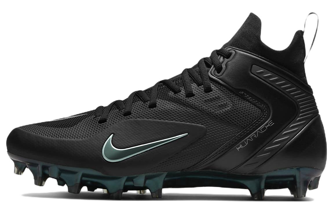 Nike Alpha Huarache 8 Elite 'Black Metallic Silver'