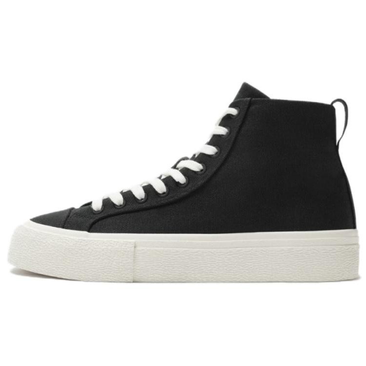 ZARA High-Top Skateboard Shoes Men's Black
