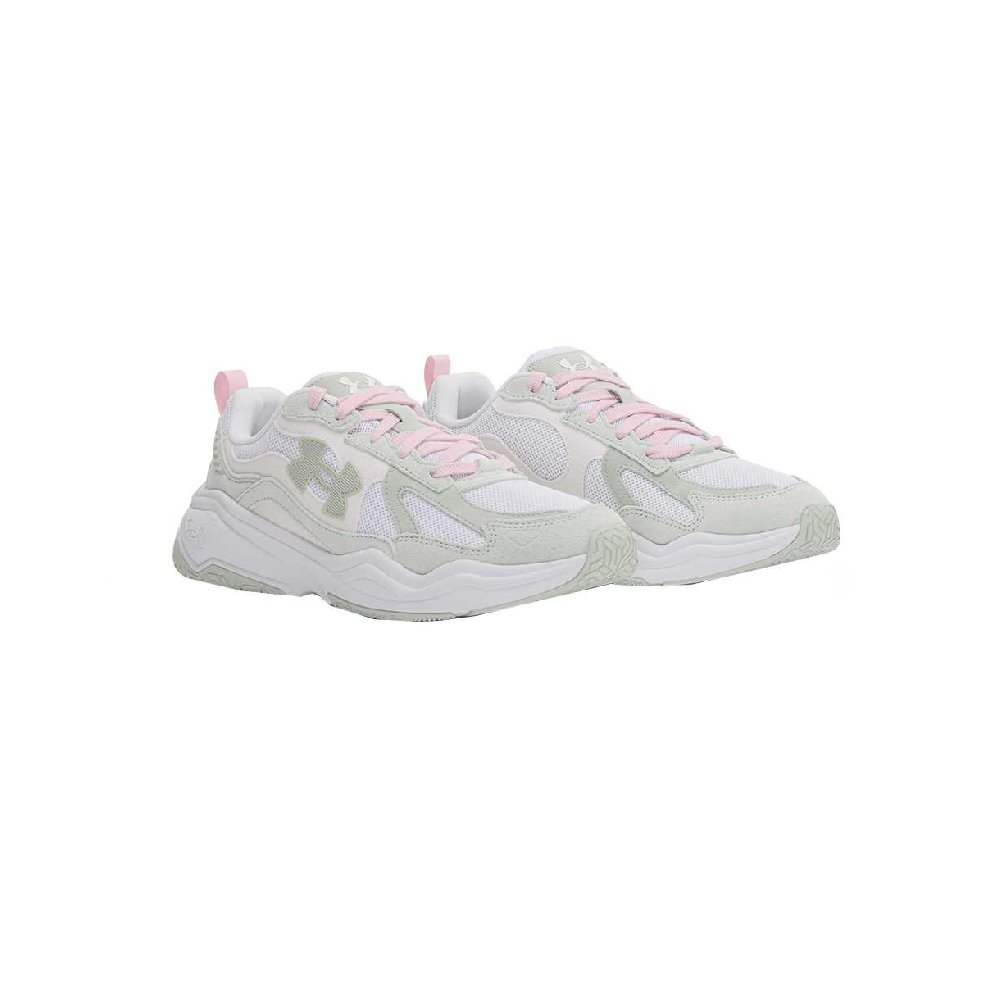 Under Armour Breathable Low Top Casual Shoes Unisex White