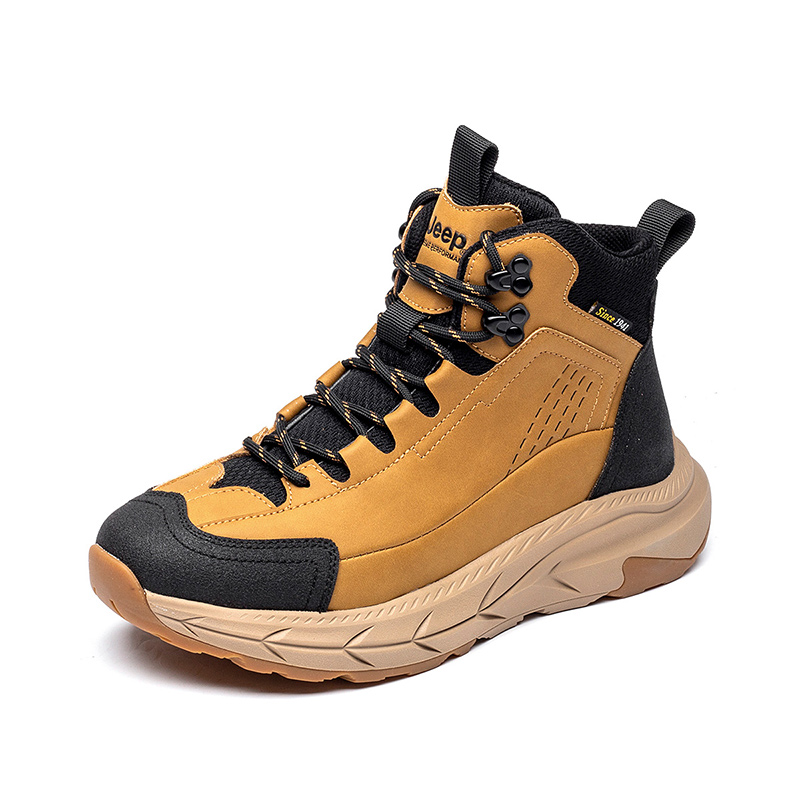 Jeep Martin Boots Men's Yellow, Gray, Black купить в интернет-магазине Yoocart с быстрой доставкой по России.