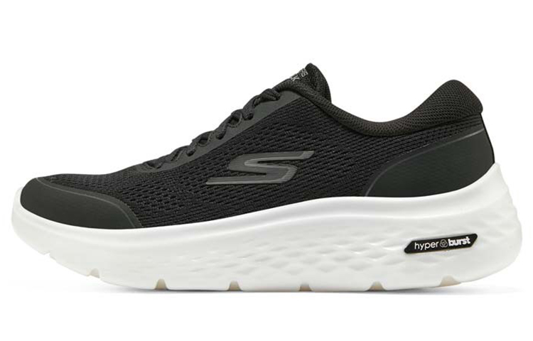 Skechers Go Walk Hyper Burst 'Black White'