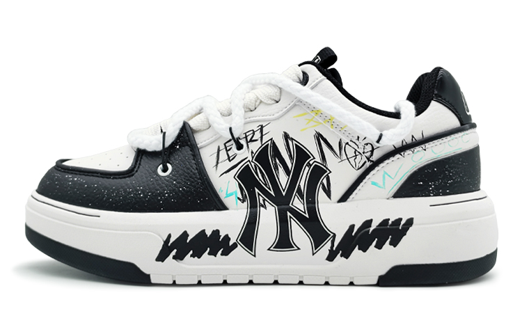 MLB Chunky Liner Low-Top Skateboard Shoes Unisex White