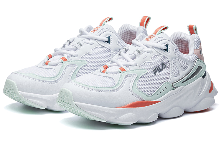 FILA Skipper Captain Retro White/green/orange Women's