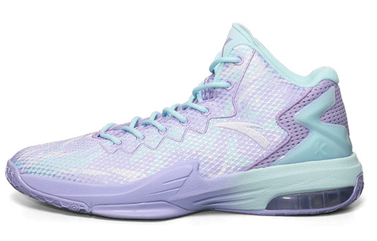 Anta KT3 KT 3rd Generation Team Cushioning Anti-Slip And Wear-Resistant Low-Top Basketball Shoes Men's Purple Blue