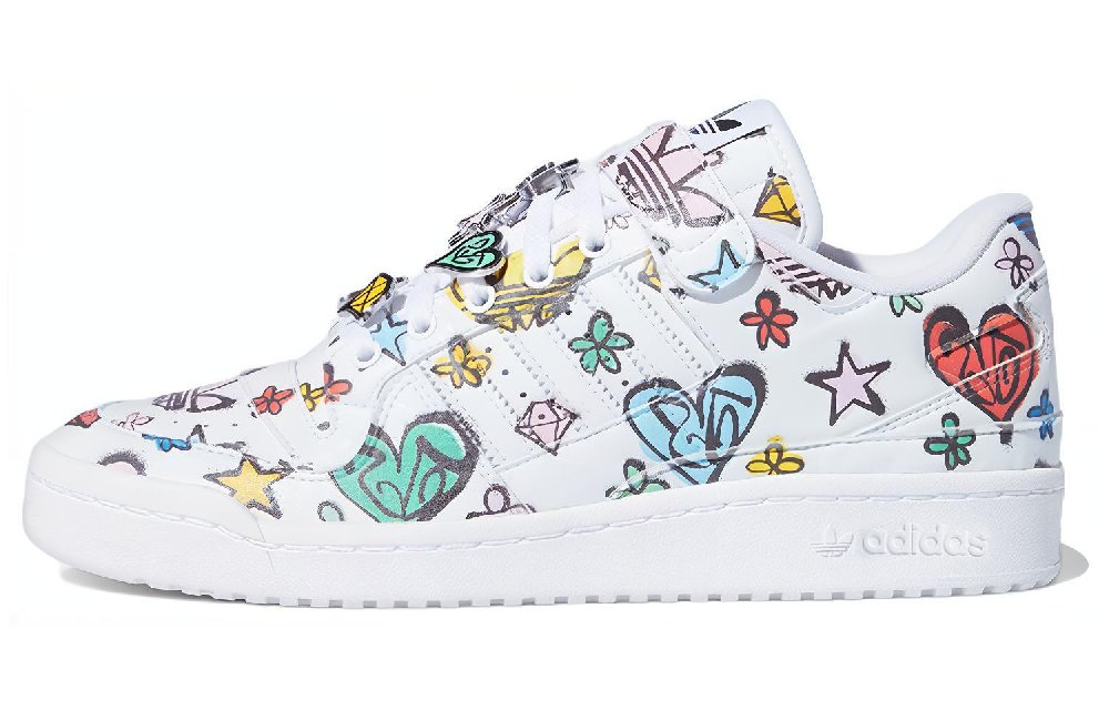 Adidas Originals Forum 84 Low Jeremy Scott Monogram Graffiti
