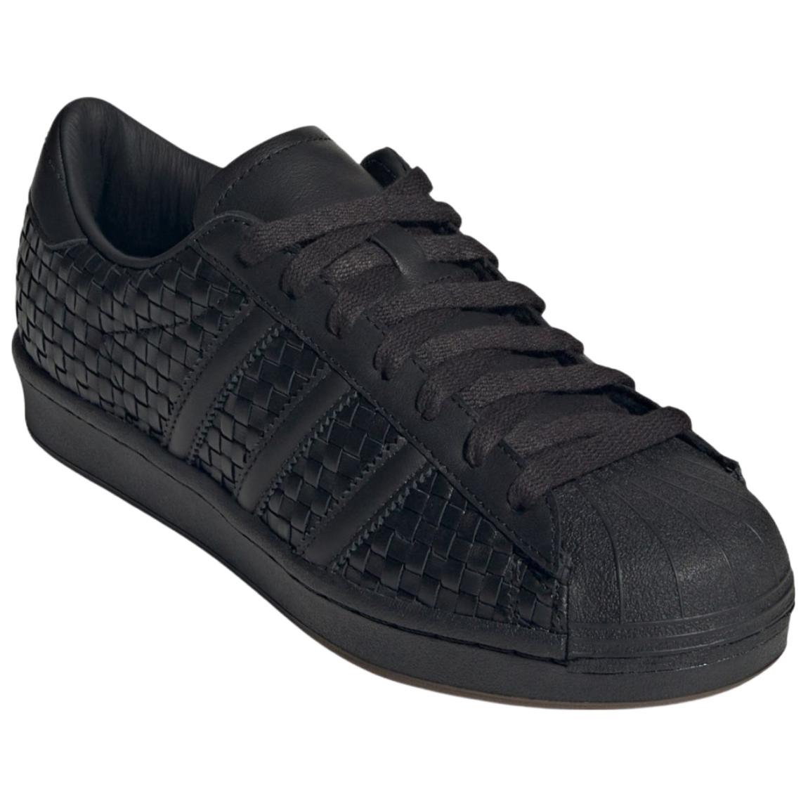 Adidas Originals Superstar Vintage Woven Abrasion Resistant Low top Skateboard Shoes Unisex Black