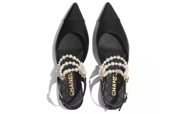 CHANEL Flat Shoes Women's Black купить в интернет-магазине Yoocart с быстрой доставкой по России.