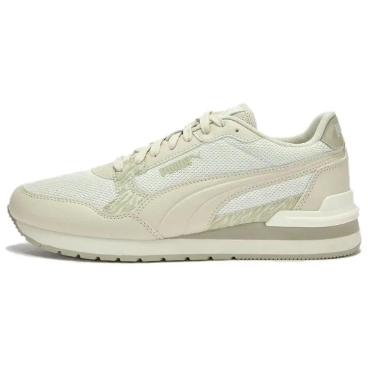 PUMA ST Runner V4 Abrasion Resistant Support Low top Casual Shoes Women's Ecru