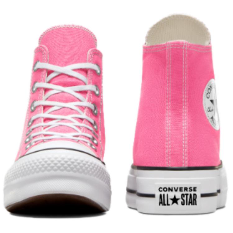 Converse All Star Lift Anti-Slip And Wear-Resistant Lightweight High-Top Canvas Shoes Women's Pink купить в интернет-магазине Yoocart с быстрой доставкой по России.