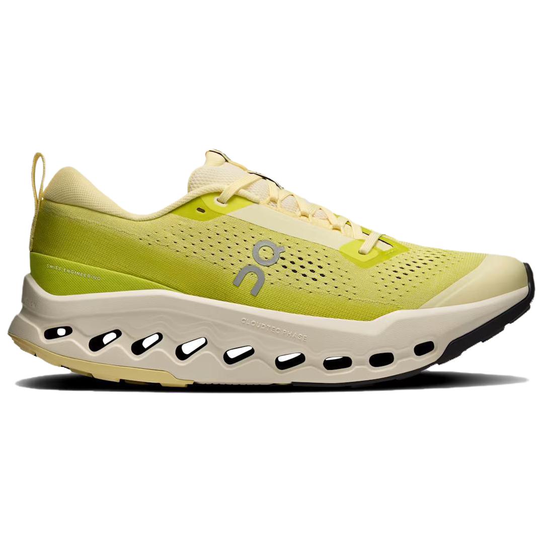 On Cloudsurfer Trail Breathable Support Low top Running Shoes Men's Yellow