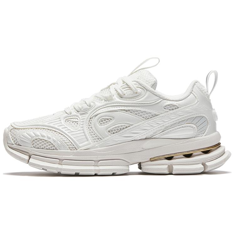 HEYTEA x Anta Anti Slip Wear Resistant Low Top Running Shoes Women's White