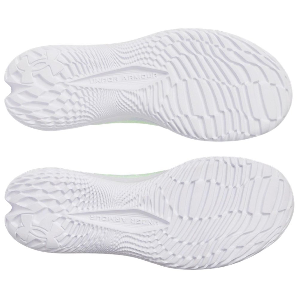 Under Armour Velociti 4 Slip Resistant, Breathable, Lightweight Rebound Low Top Racing Running Shoes Women's White