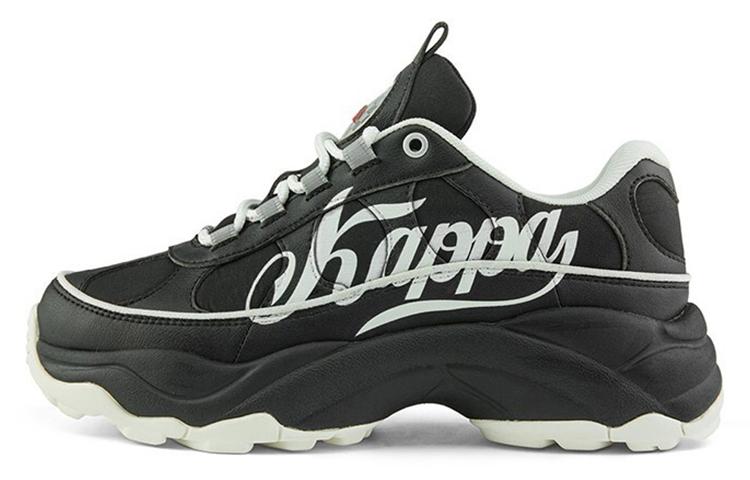 Kappa Cushioning Anti-Slip And Wear-Resistant Low-Top Casual Shoes Unisex Black