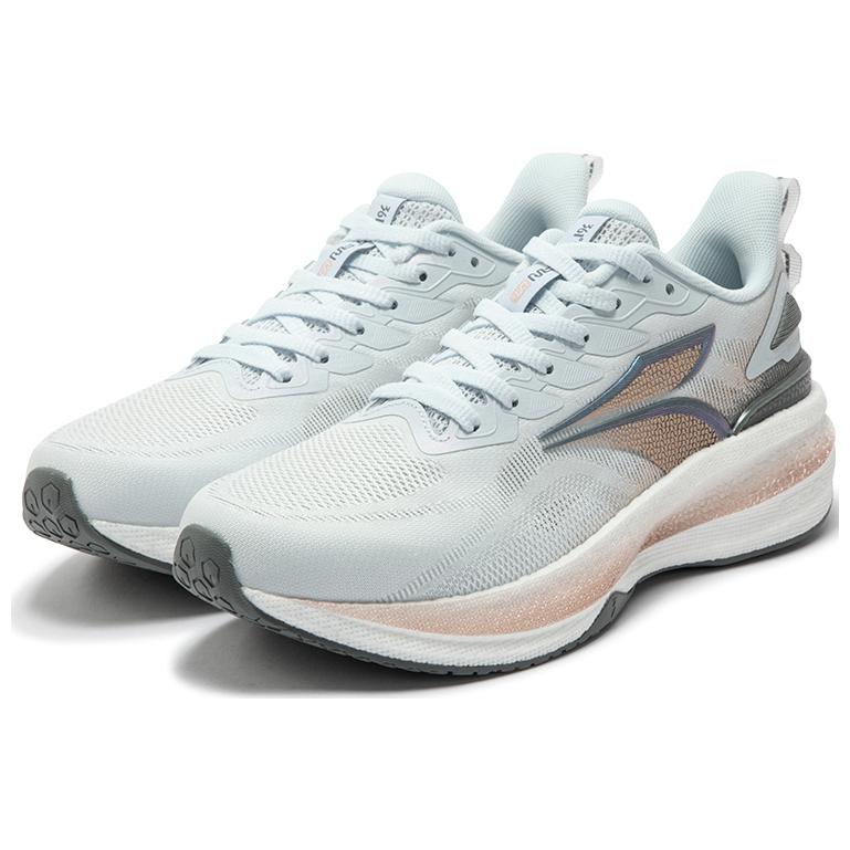 361° Anti Slip Wear Resistant Low Top Casual Running Shoes Women's Gray