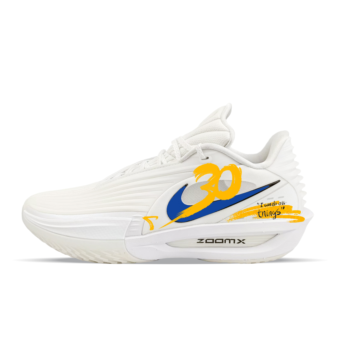 Nike GT Cut 3 Turbo Basketball Shoes Unisex Low top Yellow