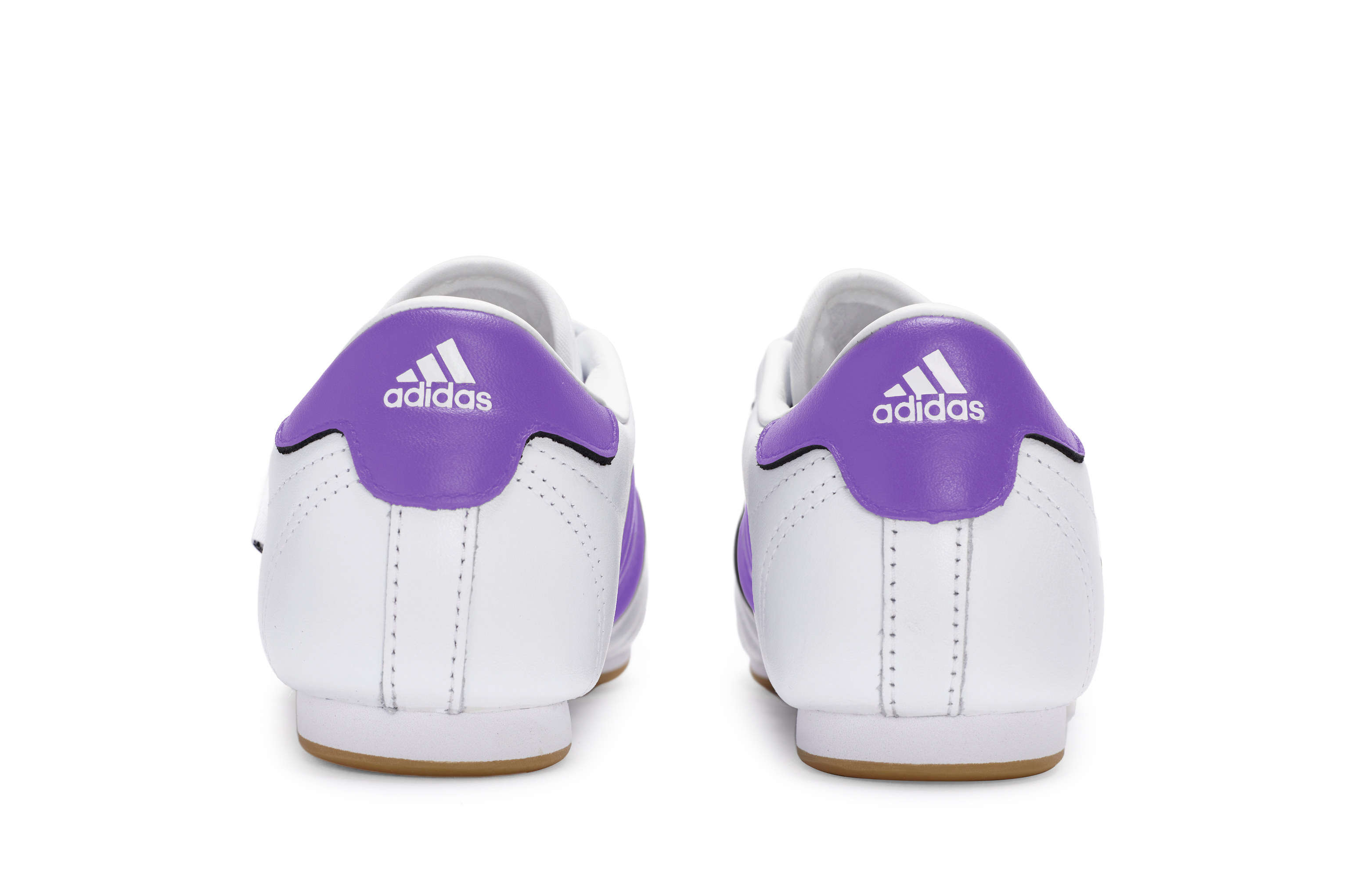 Adidas Originals Taekwondo Slip Resistant And Abrasion Resistant Coverage Low Top Training Shoes Unisex White Purple купить в интернет-магазине Yoocart с быстрой доставкой по России.