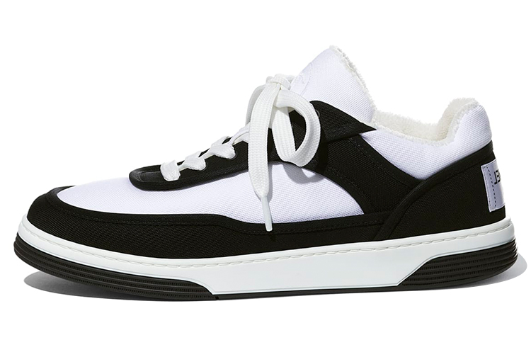 CHANEL Trainers Low 'Black White' Women's