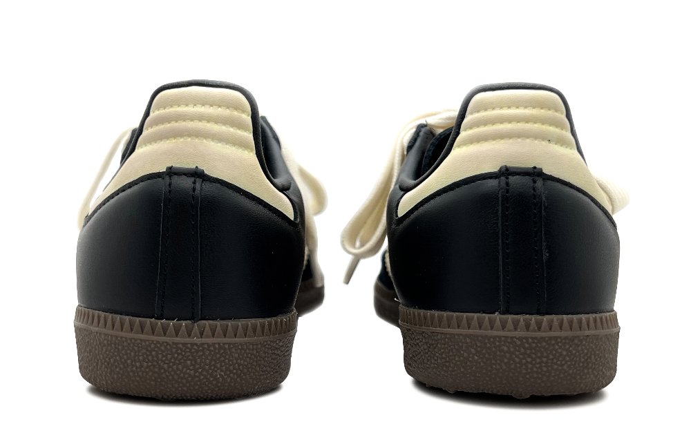 Adidas Originals SAMBA OG Slip Resistant Low Top Skateboard Shoes Unisex Black Yellow