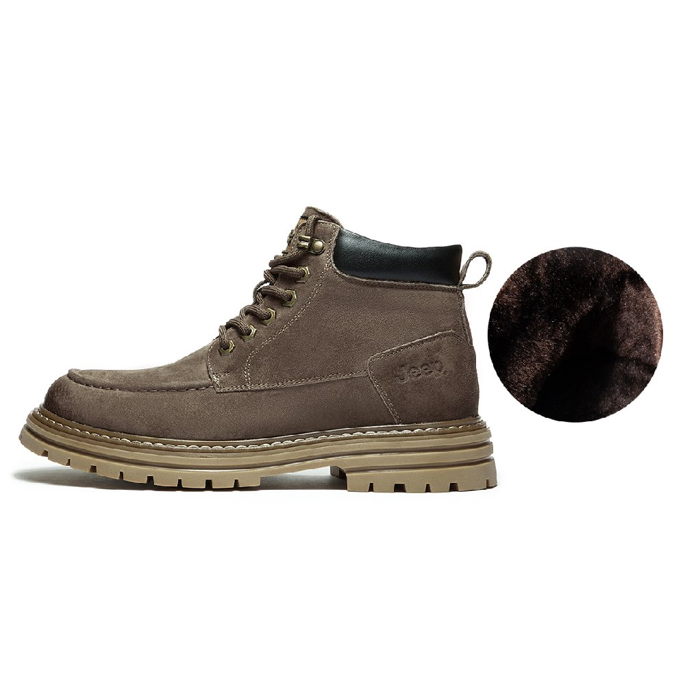 Jeep Short Martin Boot Unisex Brown