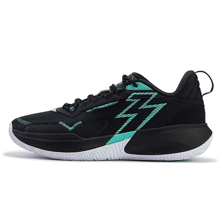 361° Big3 Team Cushioning, Slip Resistant, Abrasion Resistant, Breathable Low Top Basketball Shoes Men's Black Blue