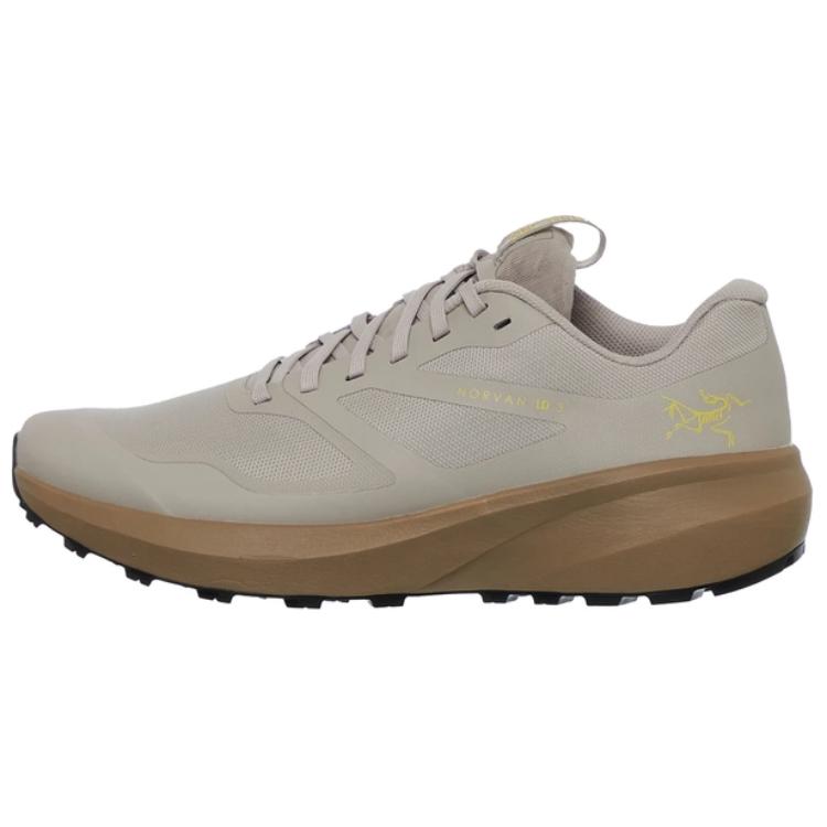 Arcteryx Norvan Anti-Slip Wear-Resistant Low-Top Running Shoes Men's Khaki