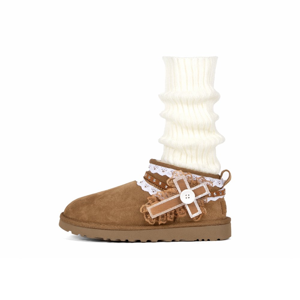 UGG CLASSIC ULTRA MINI Snow Boots Women's Brown