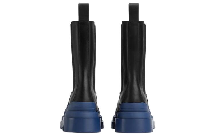 Bottega Veneta Tire Boots Black Blue