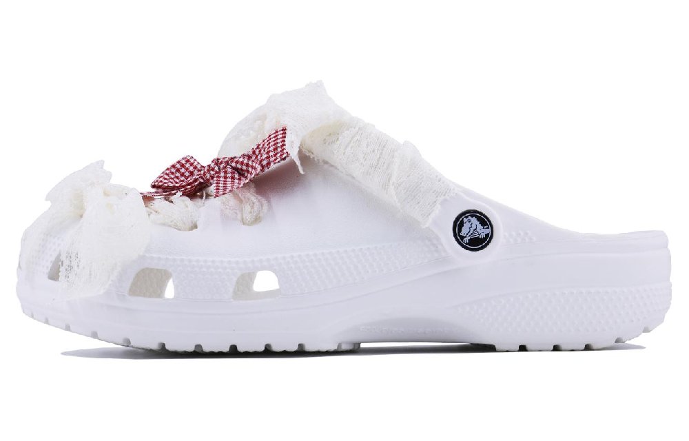 Crocs Classic Clog Lace Puppy SDS Clogs Unisex White