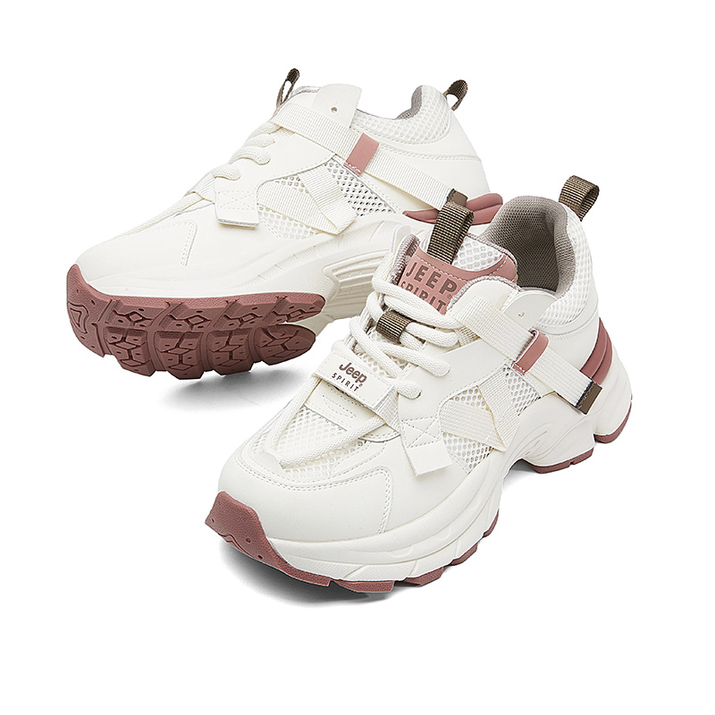 JEEP SPIRIT Low Top Chunky Sneakers Women's White купить в интернет-магазине Yoocart с быстрой доставкой по России.