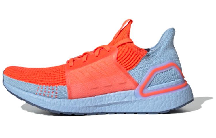 Adidas Ultra Boost 19 Solar Red Glow Blue