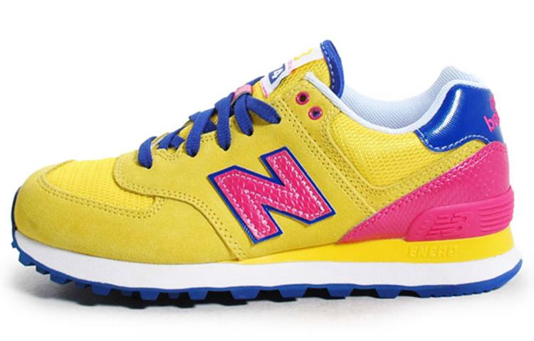 New Balance 574 Series Sneakers Yellow Women's