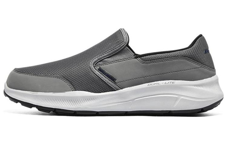 Skechers Equalizer 5.0 Cushioning Wear-Resistant Low-Top Running Shoes Men's Gray White