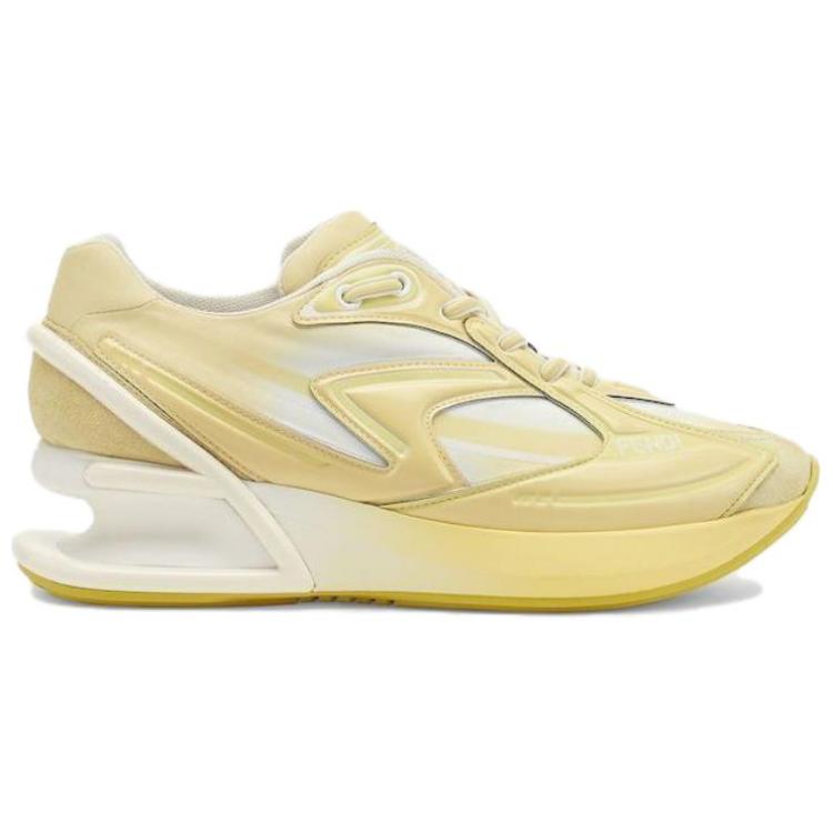 FENDI First 1 Low top Casual Shoes Women's Yellow
