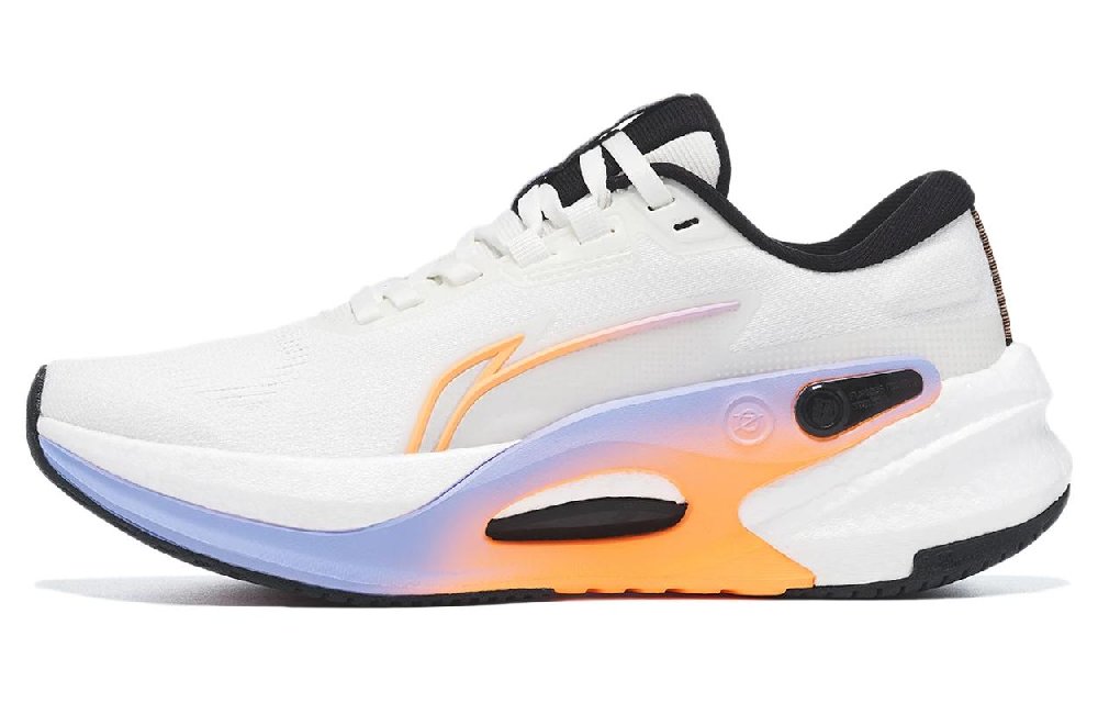 LiNing Furious Rider 7.0 V2 Cushioning And Breathable Low Top Sprint Running Shoes Women's Ivory