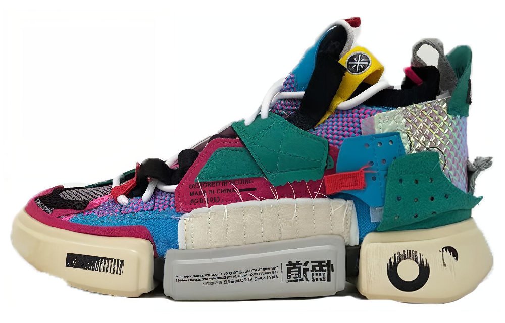 LiNing Essence 2 Sfs Sample For Sale Anti-Slip Wear-Resistant Mid-Top Vintage Basketball Shoes Women's Green