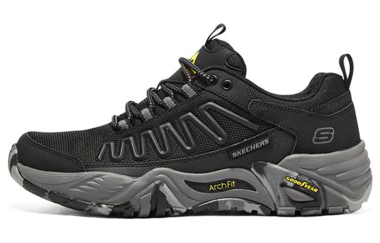 Skechers ARCH FIT RECON Low Top Hiking Shoes Men's Black