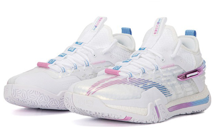 LINING Saga PRO Badminton Shoes Unisex Low top Standard White купить в интернет-магазине Yoocart с быстрой доставкой по России.