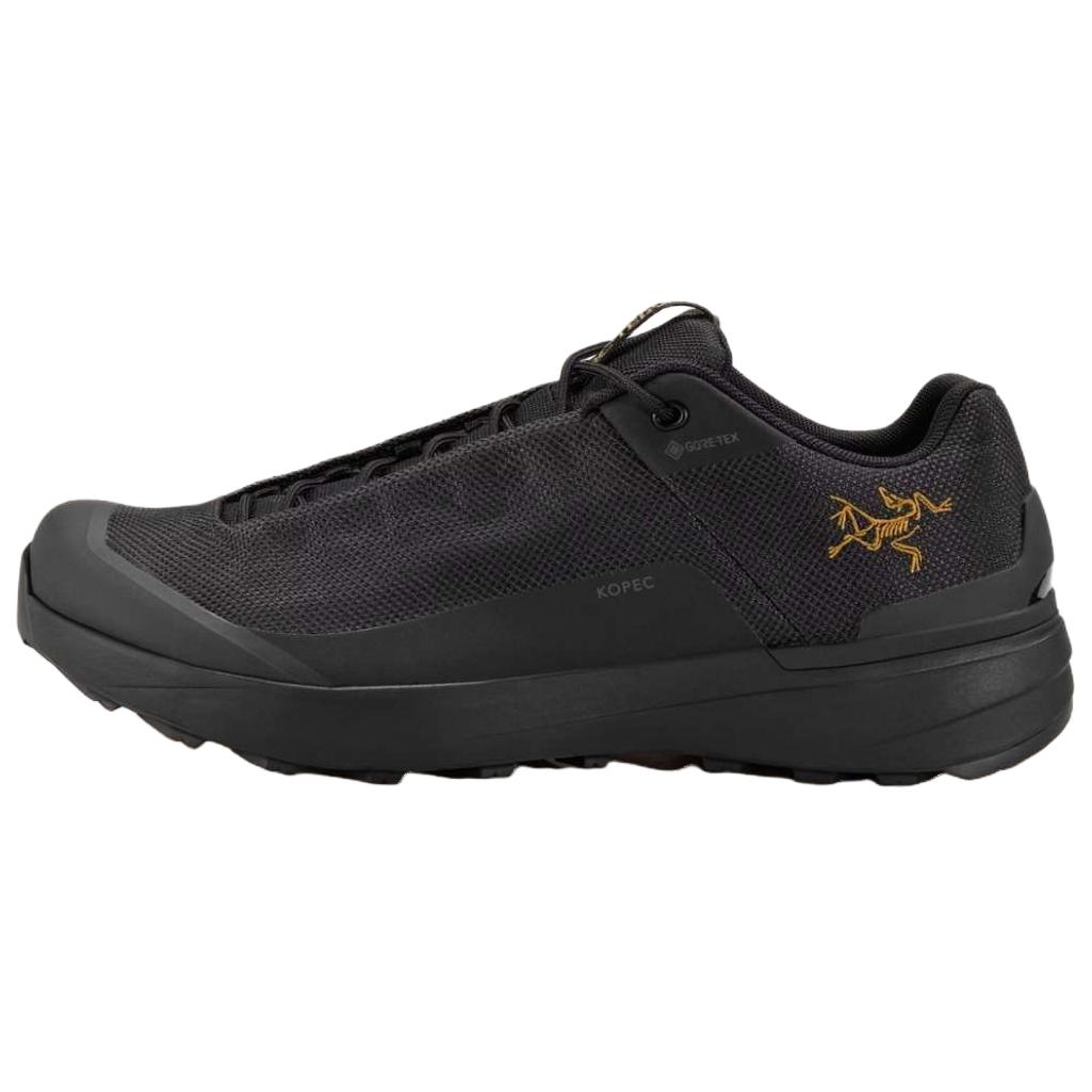 Arcteryx Kopec GTX Slip Resistant, Abrasion Resistant, Waterproof Support Low top Hiking Shoes Men's Black