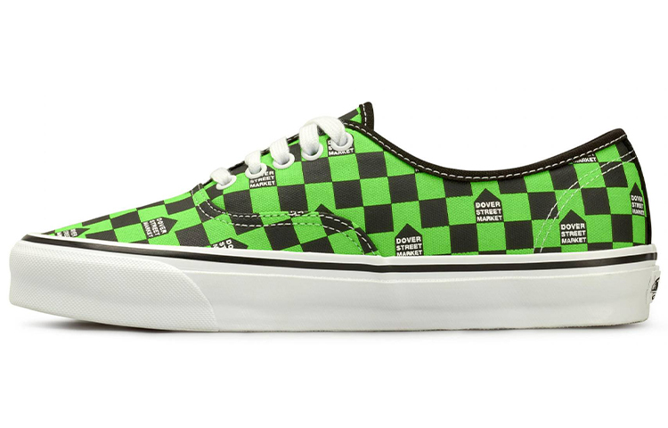 Vans Dover Street Market X Og Authentic Lx 'DSM Checkerboard Green Gecko'