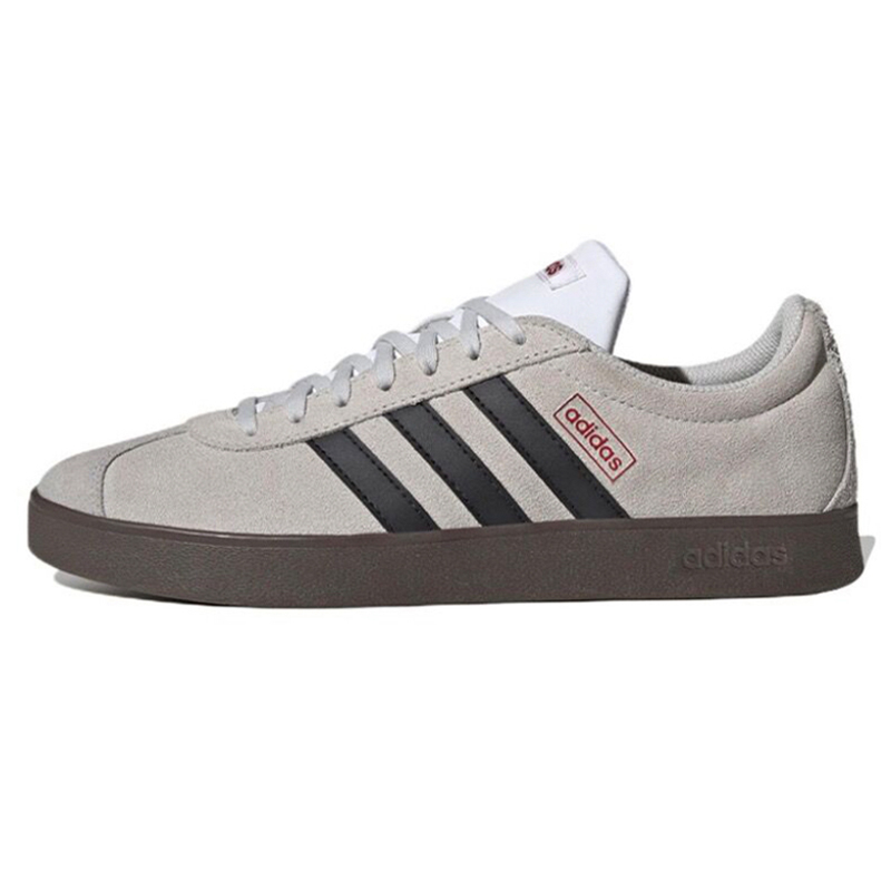 Adidas Neo VL Court 2.0 Lasting Happiness Wear-Resistant Low-Top Skateboard Shoes Unisex Red