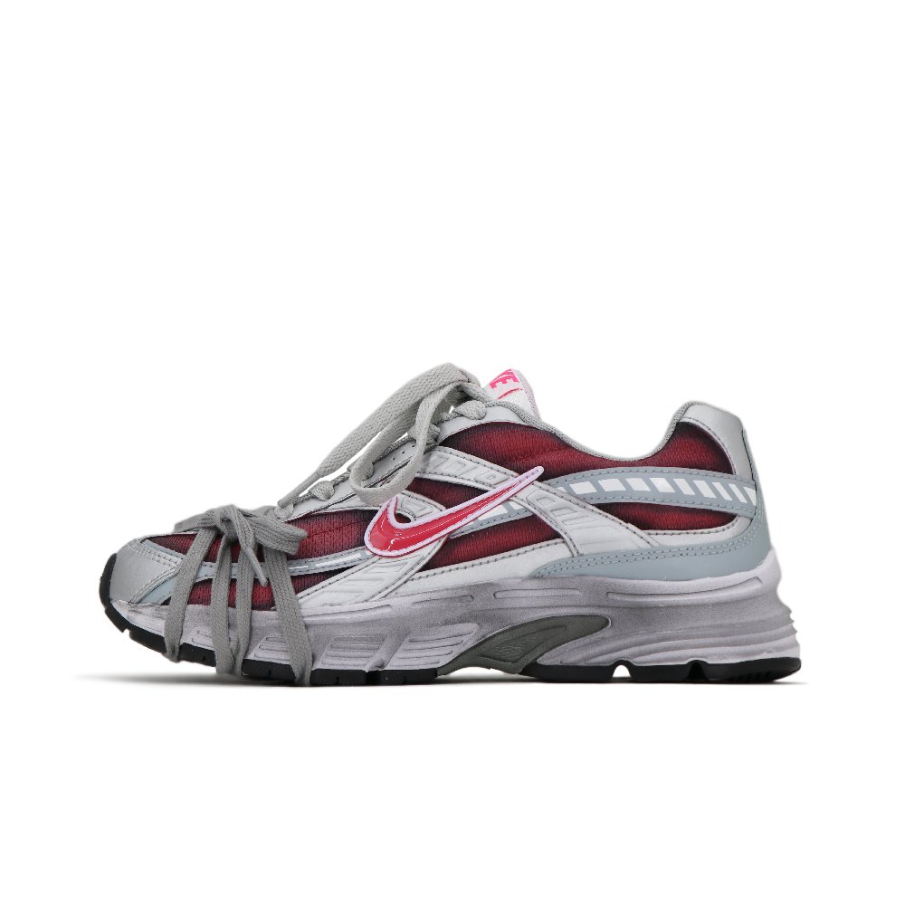 Nike Initiator Durable Breathable Lightweight Low-Top Casual Running Shoes Women's Gray Pink
