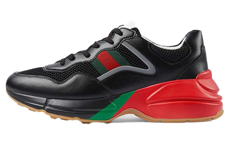 GUCCI Rhyton 'Black Red Green Reflective'
