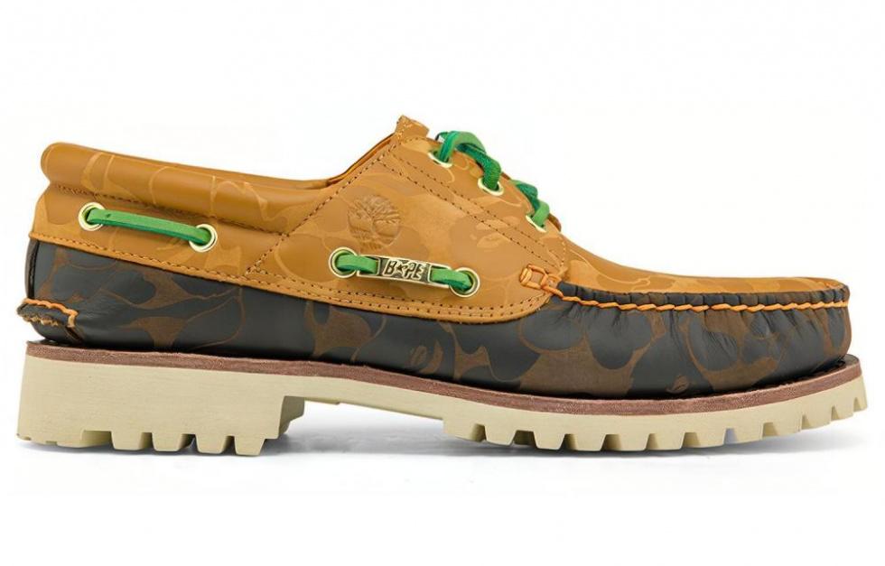 Timberland BAPE X 3-Eye Classic 'Wheat Camo' купить в интернет-магазине Yoocart с быстрой доставкой по России.