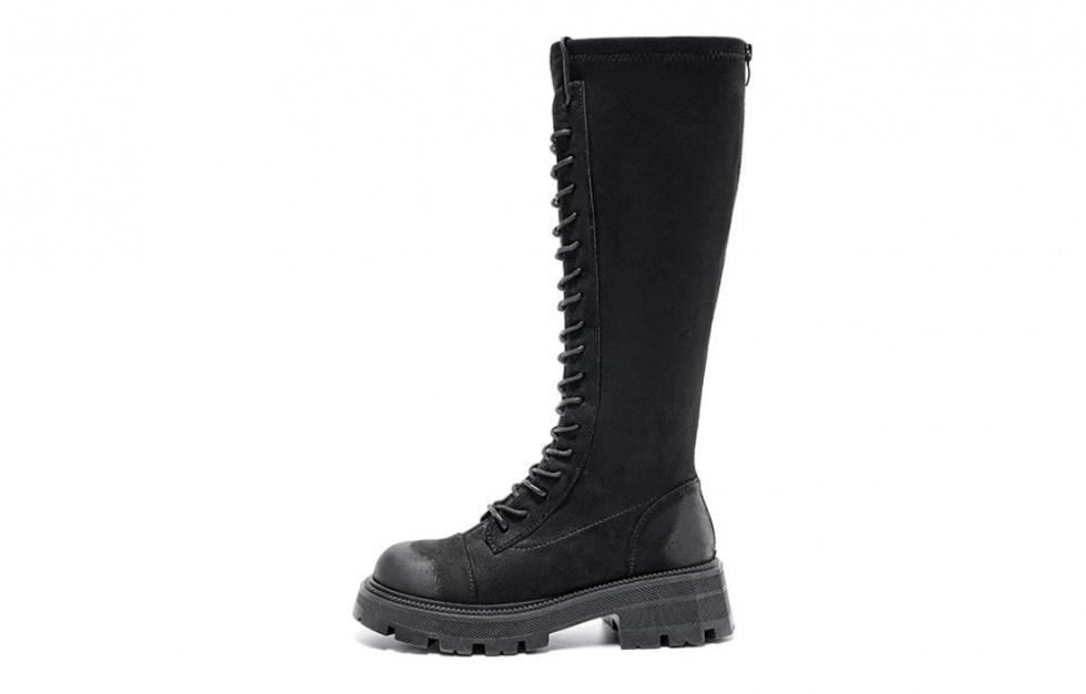 EBLAN Knee-high Boots Women's Black