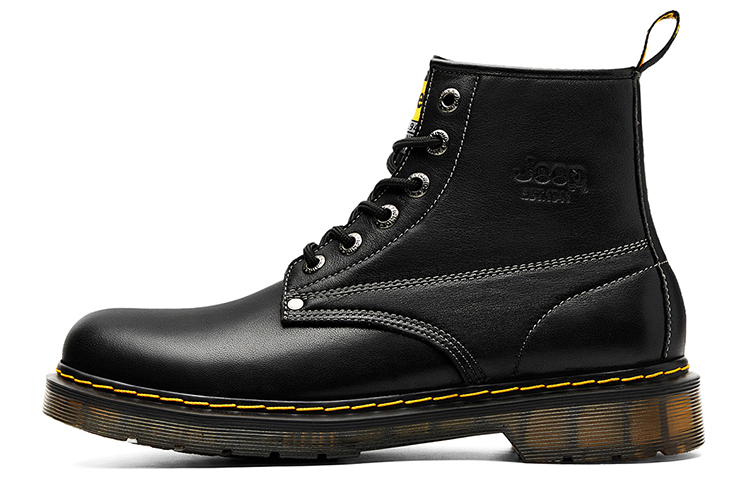 Jeep Short Martin Boot Men's Black