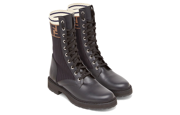 FENDI Rockoko Martin Boot Women's Black купить в интернет-магазине Yoocart с быстрой доставкой по России.