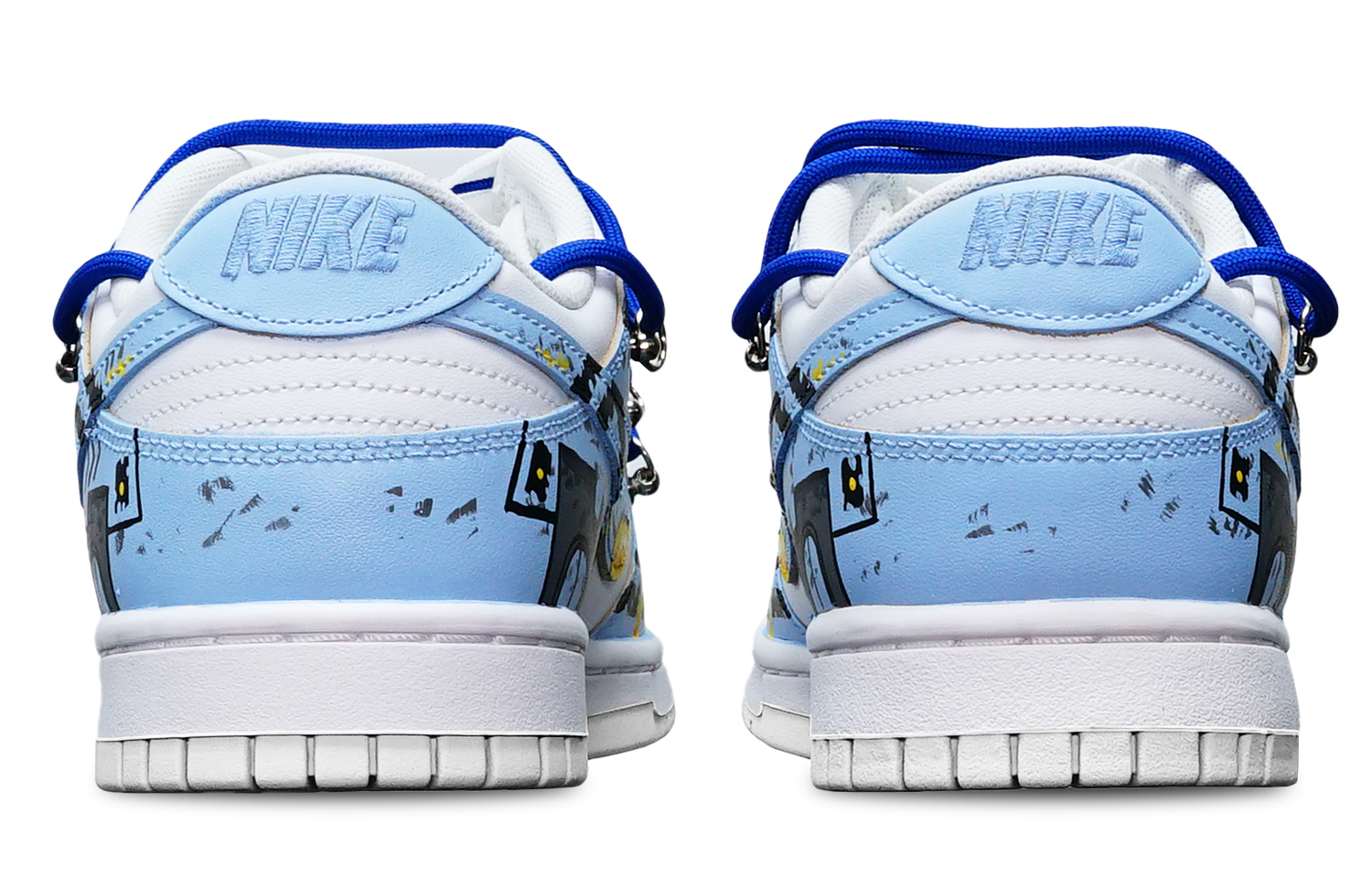 Nike Dunk Low Top Skateboard Shoes GS Haze Blue купить в интернет-магазине Yoocart с быстрой доставкой по России.