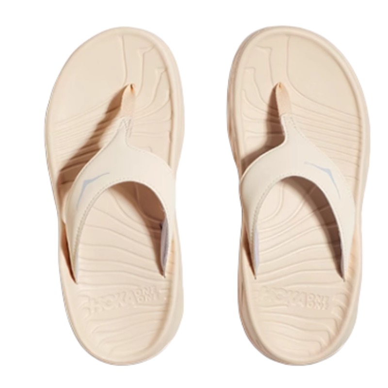 HOKA ONE ONE Ora Recovery Flip Vanilla Lunar Rock Women's