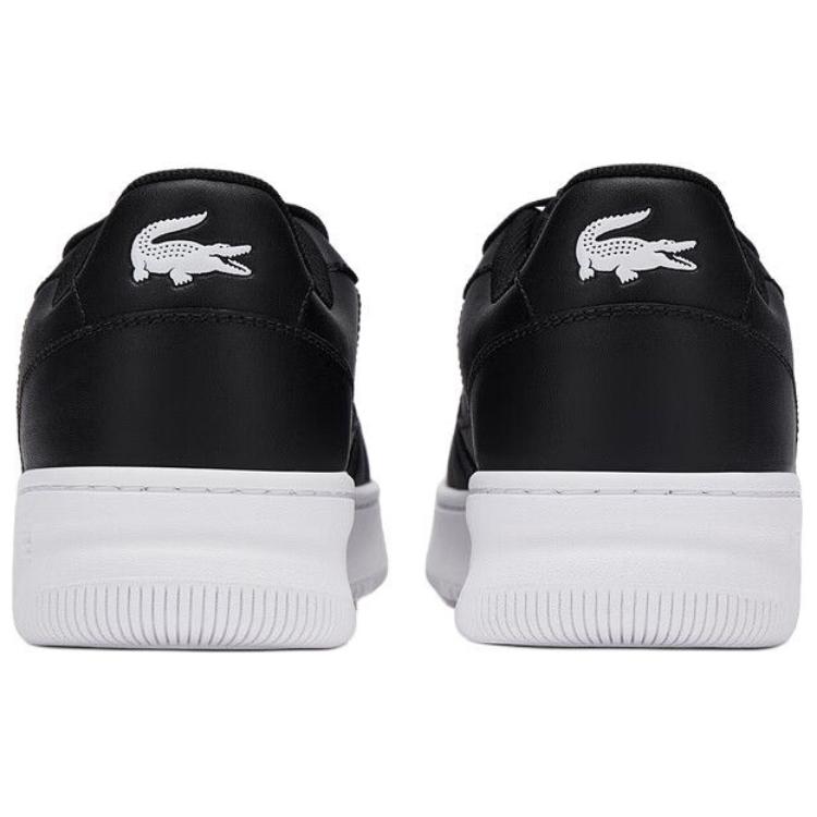 LACOSTE Slip-Resistant Low-Top Skateboard Shoes Men's Black